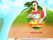 Tablet Screenshot of huevocampo.com